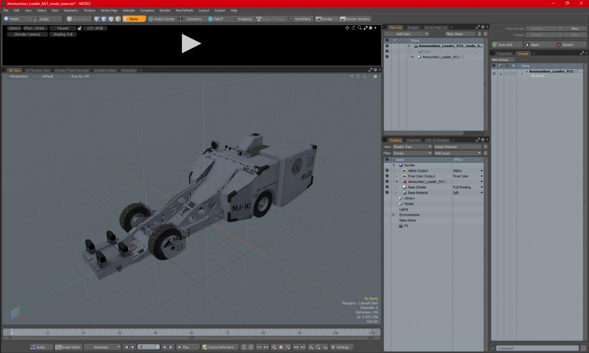 3D Ammunition Loader MJ1 2 model