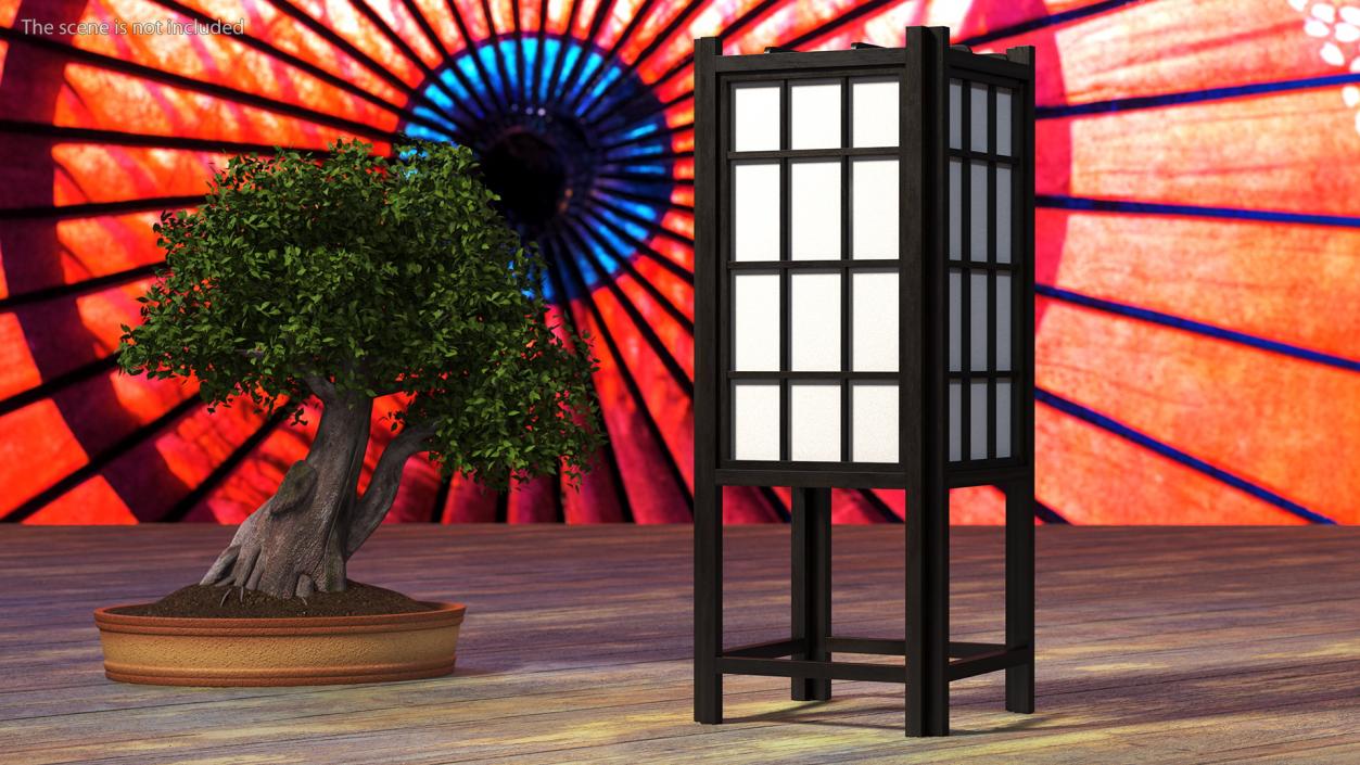 Asian Lantern Illuminate Accessories Collection 3D