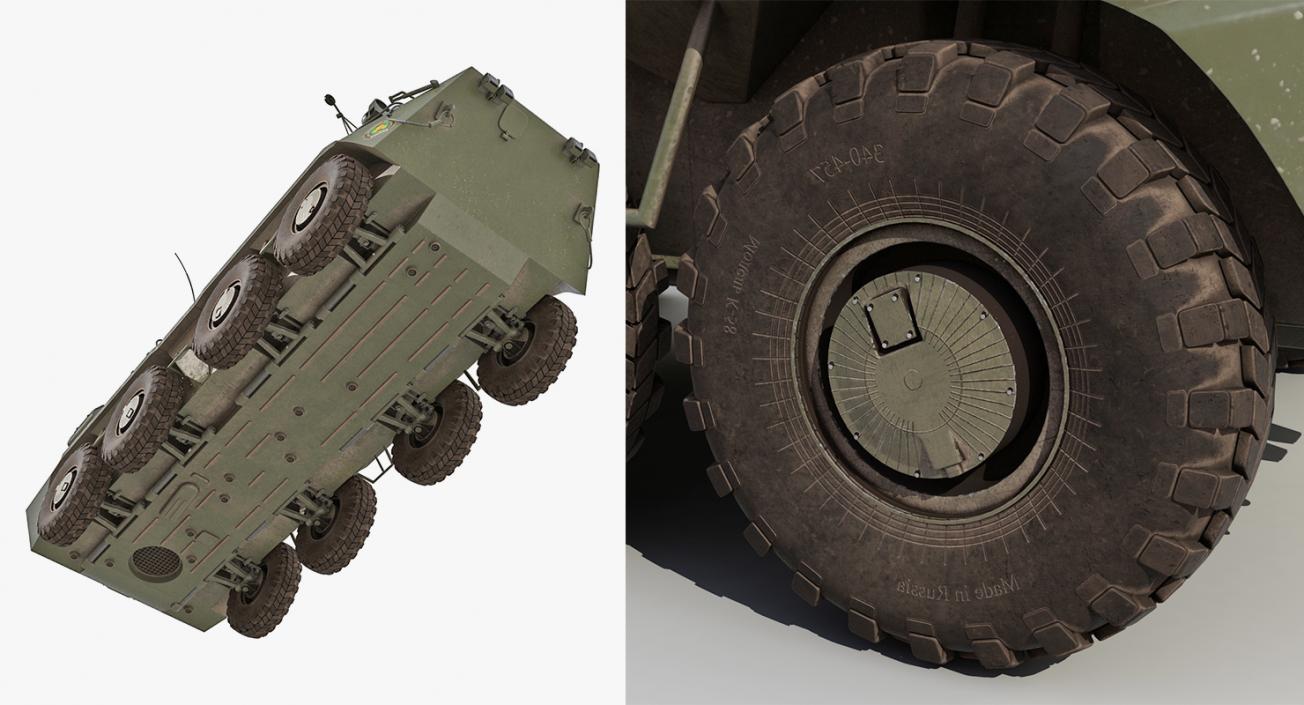 Russian Tanks Collection 3D model