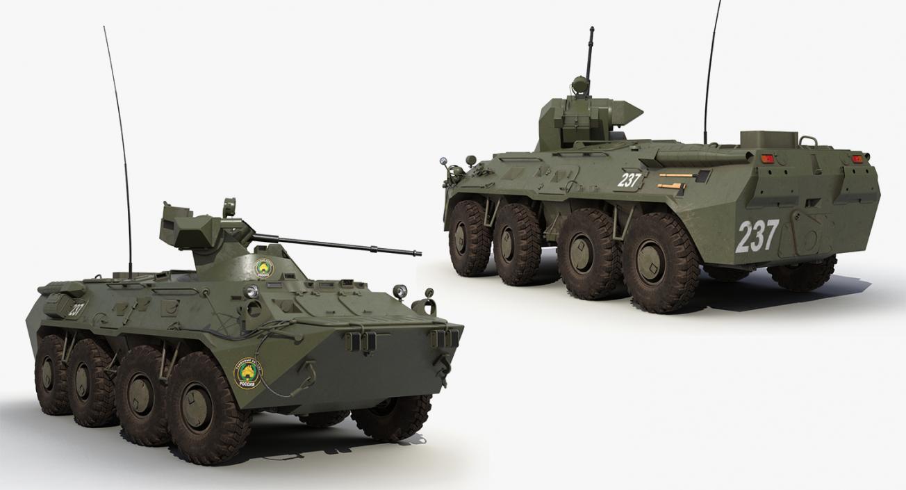 Russian Tanks Collection 3D model