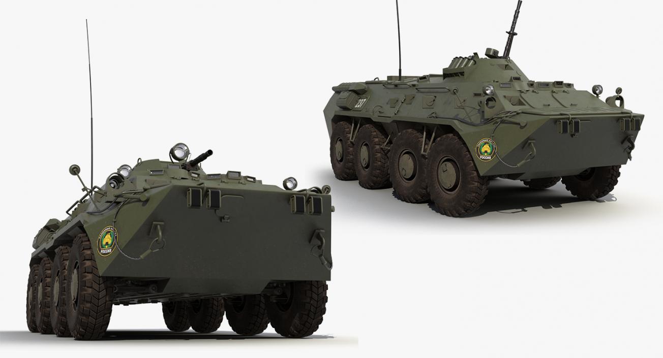 Russian Tanks Collection 3D model