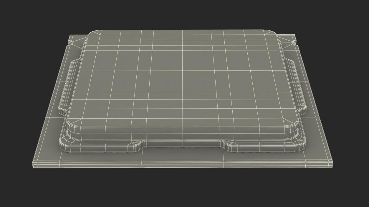 3D Central Processing Unit model