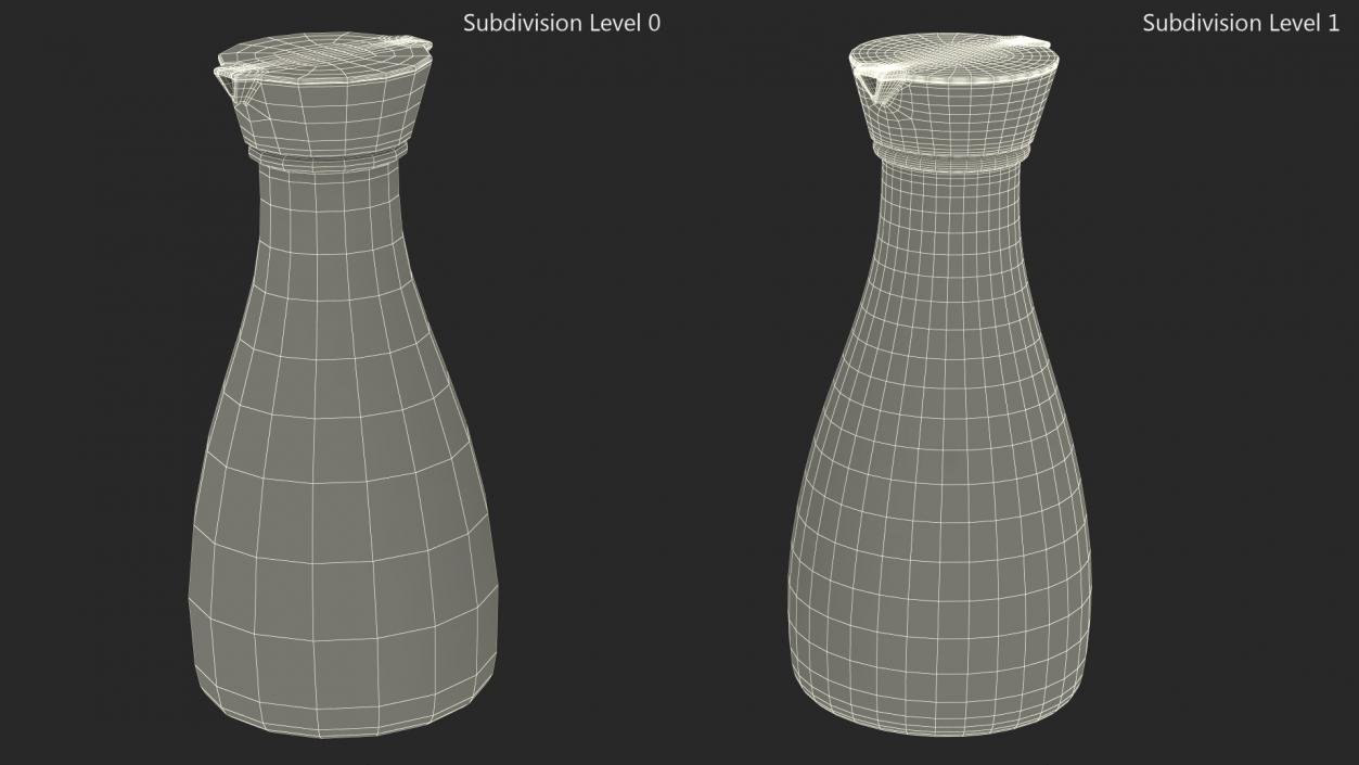 3D model Gluten Free Soy Sauce Kikkoman