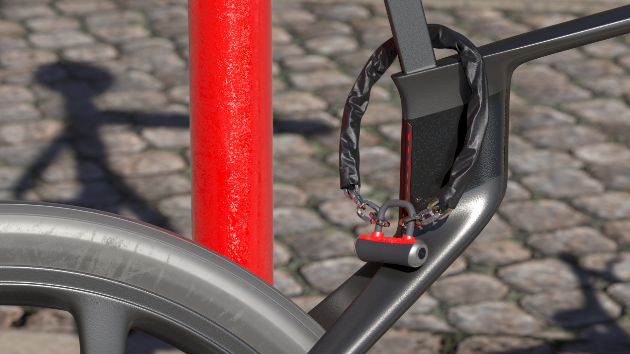 3D Heavy Duty Bike Chain Lock