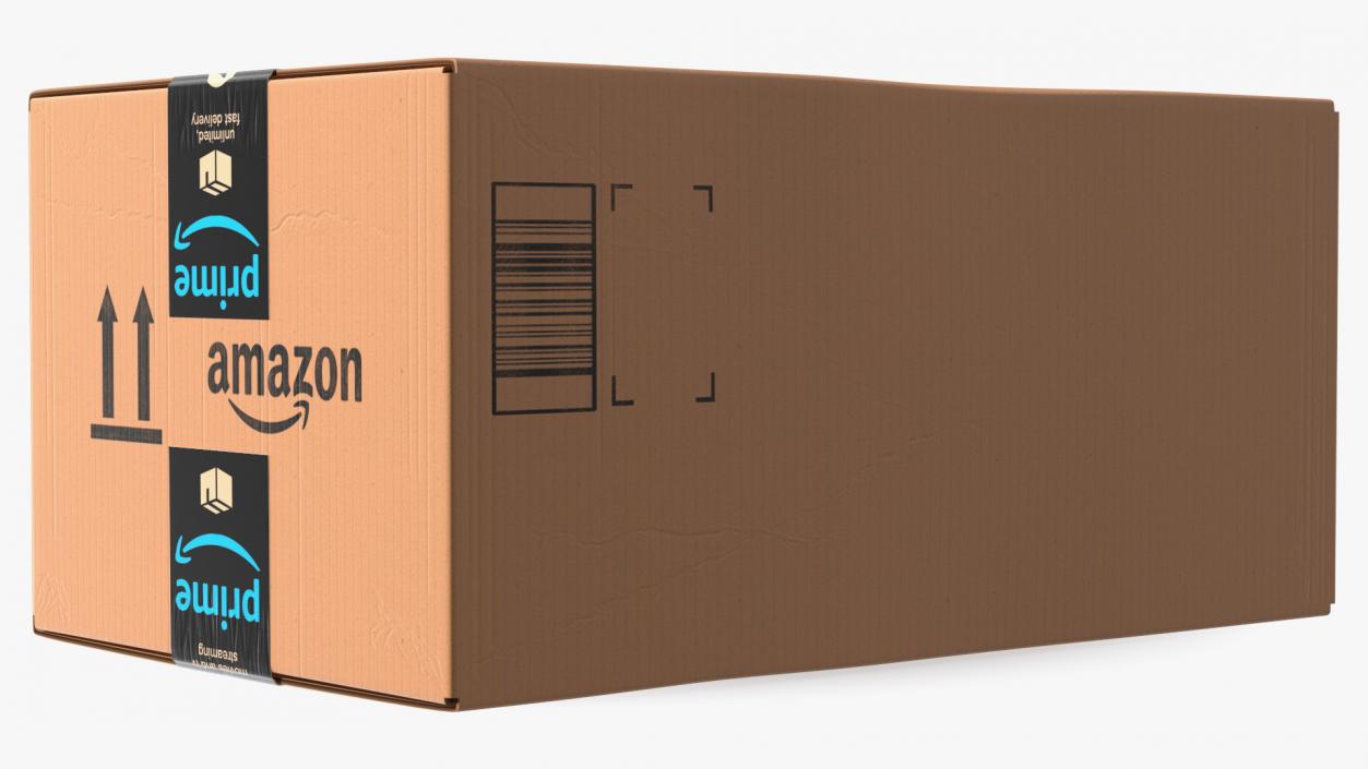 Amazon Parcels Box 41x26x20 3D