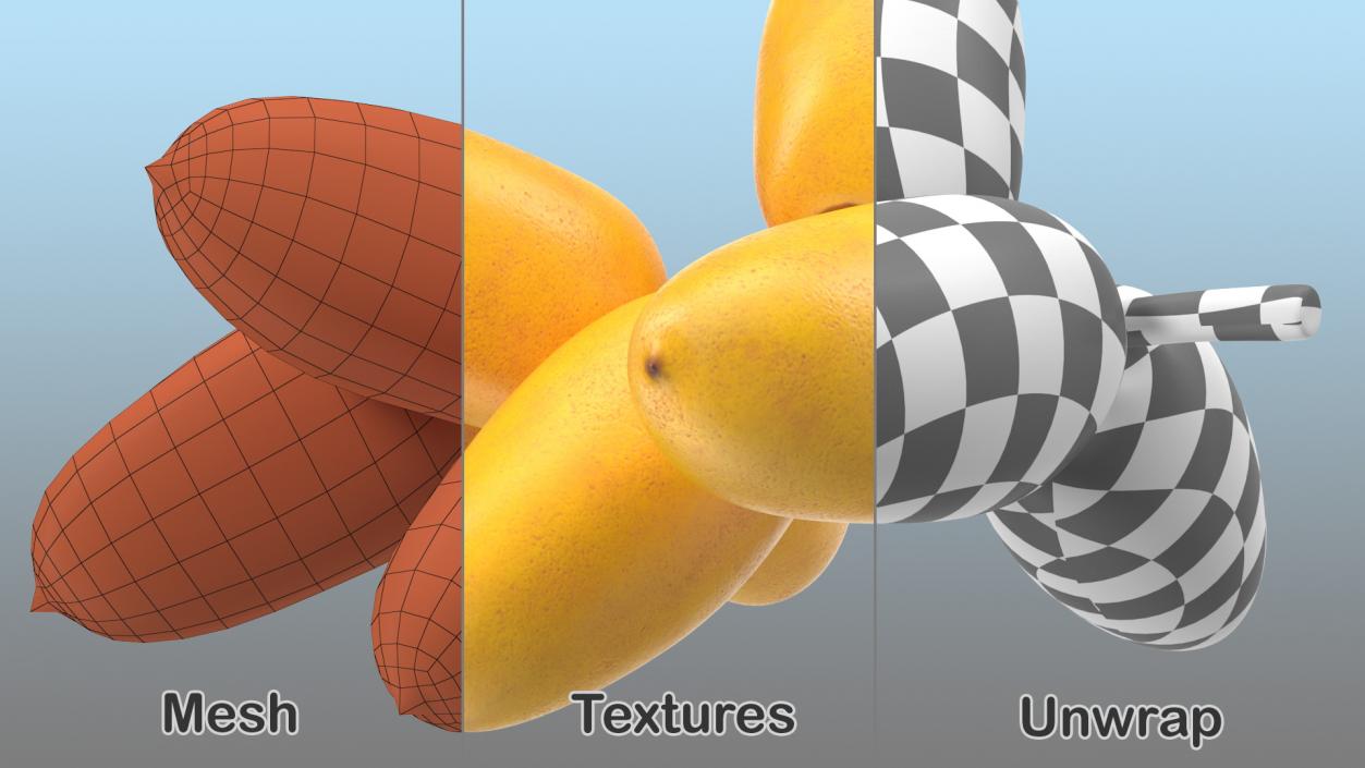 Fruits Collection 8 3D model