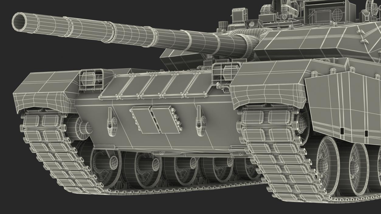 Norinco VT-4 Chinese Tank Rigged 3D