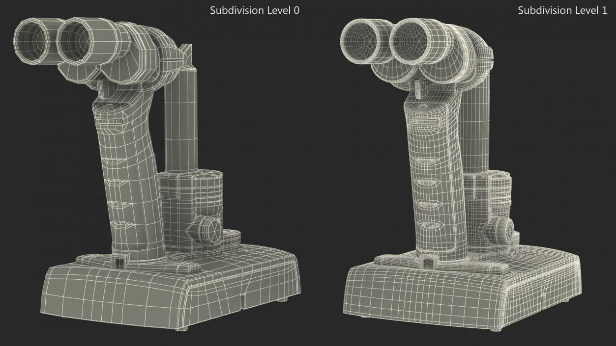 3D Portable Slit Lamp model