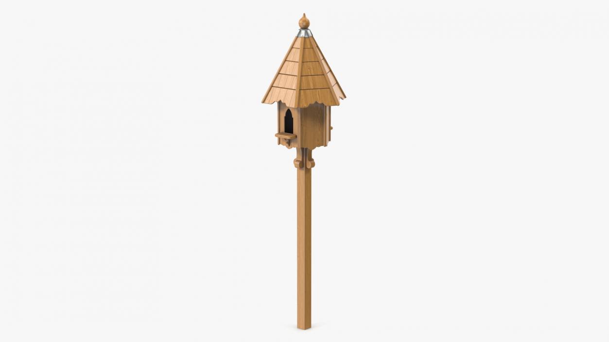 Windsor Two Nest Dovecote Wooden 3D