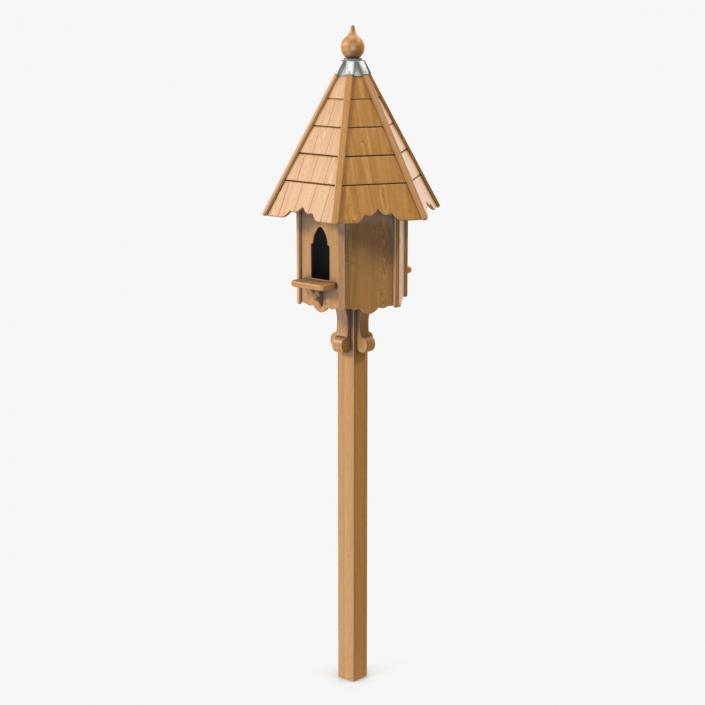 Windsor Two Nest Dovecote Wooden 3D