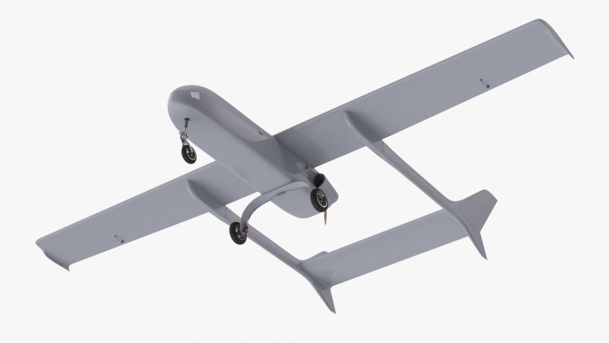 3D Mugin 5 UAV Rigged model