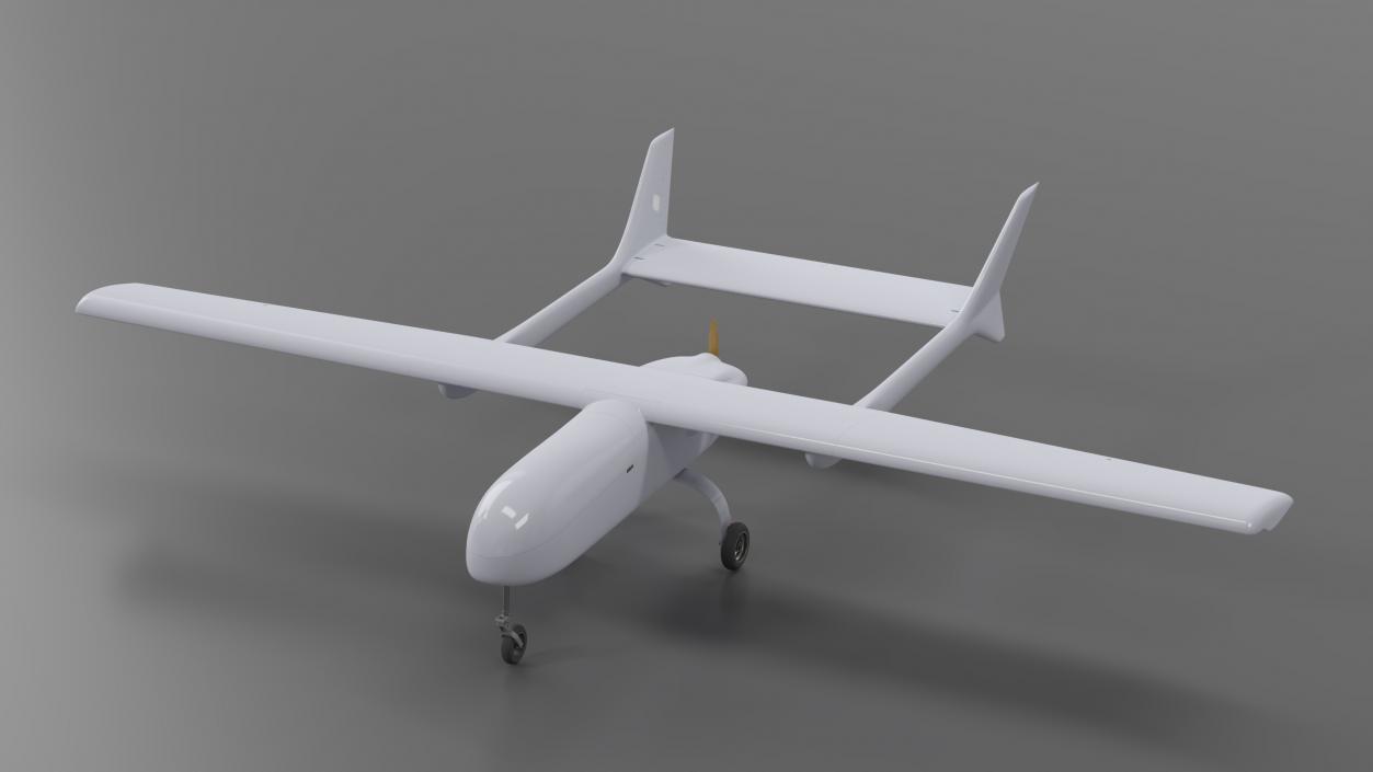 3D Mugin 5 UAV Rigged model