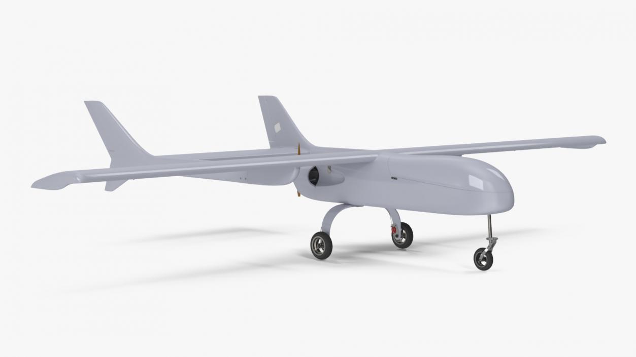 3D Mugin 5 UAV Rigged model