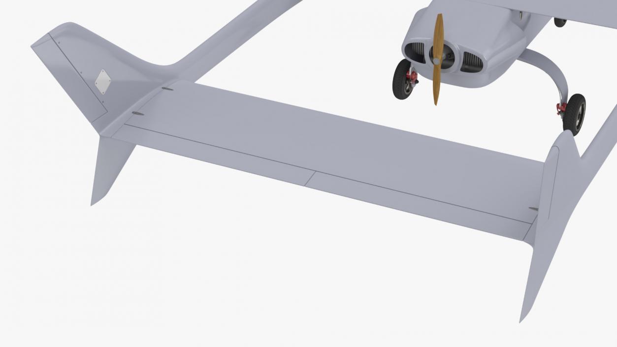 3D Mugin 5 UAV Rigged model