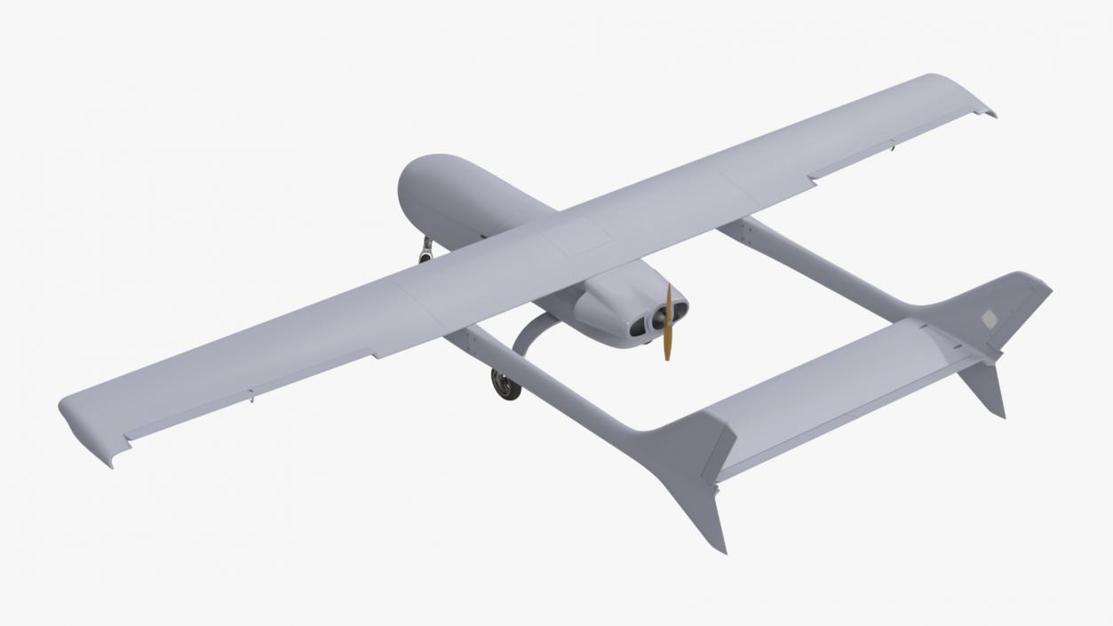 3D Mugin 5 UAV Rigged model