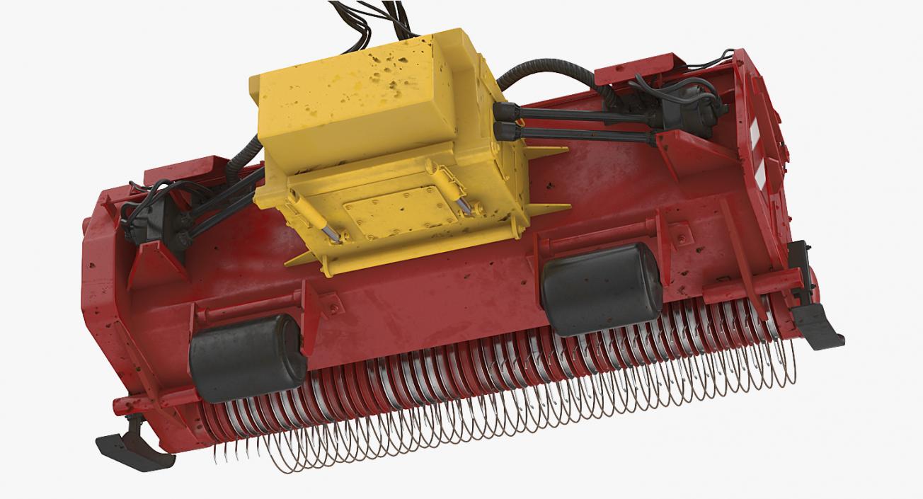 3D Combine Harvester Draper Header