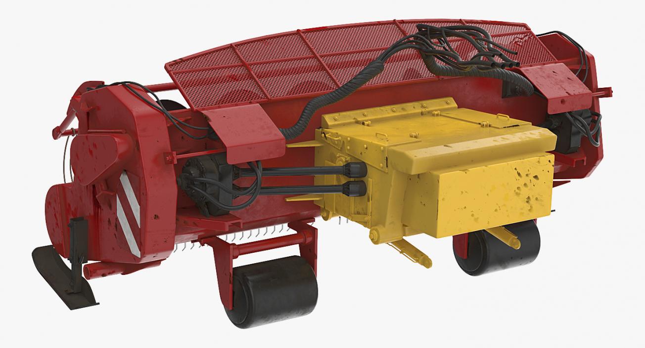 3D Combine Harvester Draper Header