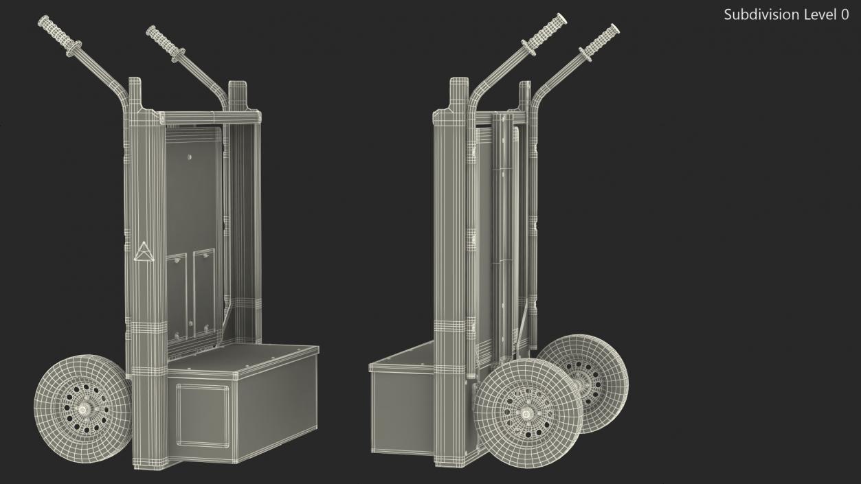 Decatur Electronics Speed Display Dolly 3D model