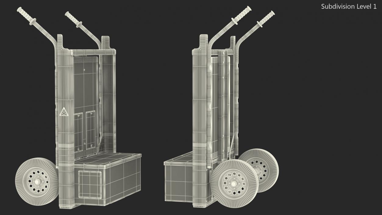 Decatur Electronics Speed Display Dolly 3D model