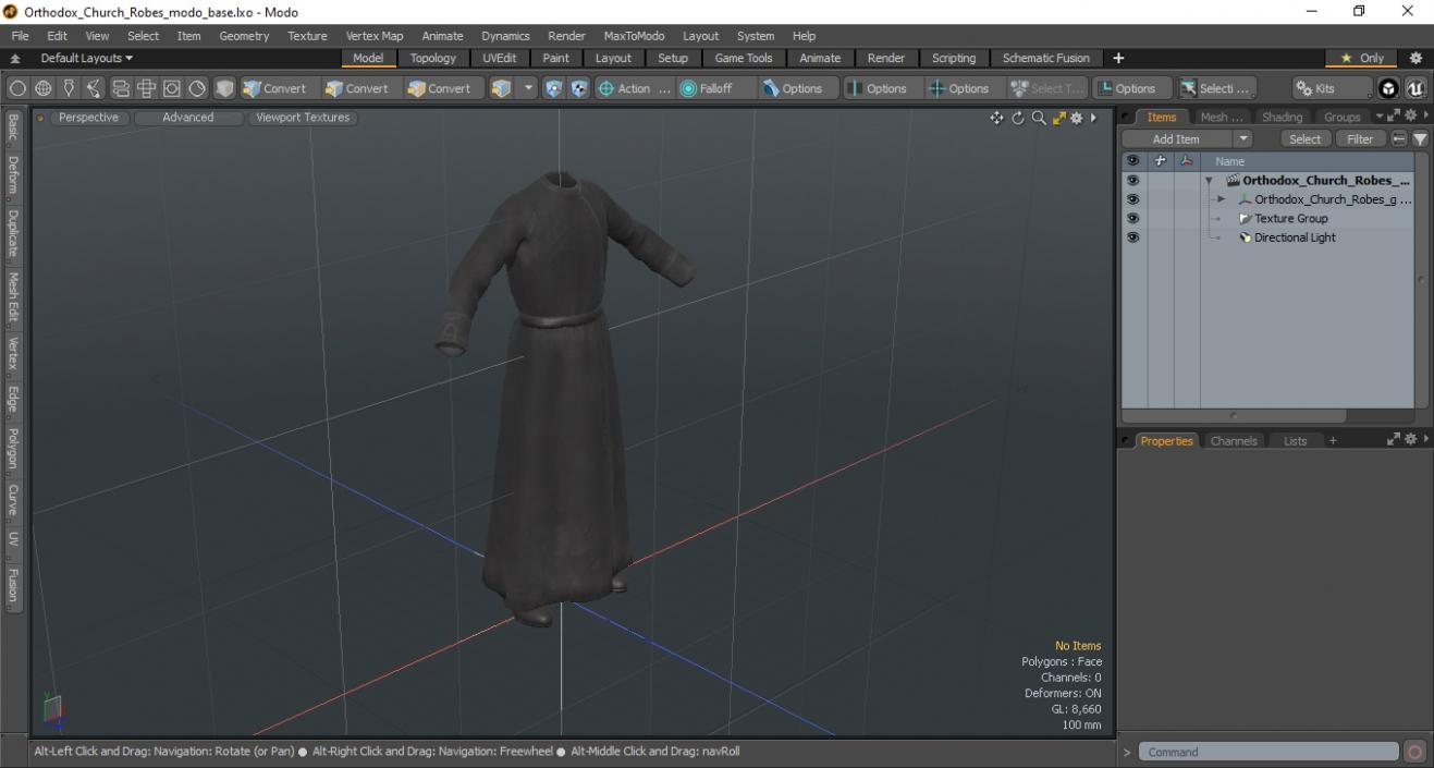 3D Orthodox Church Robes