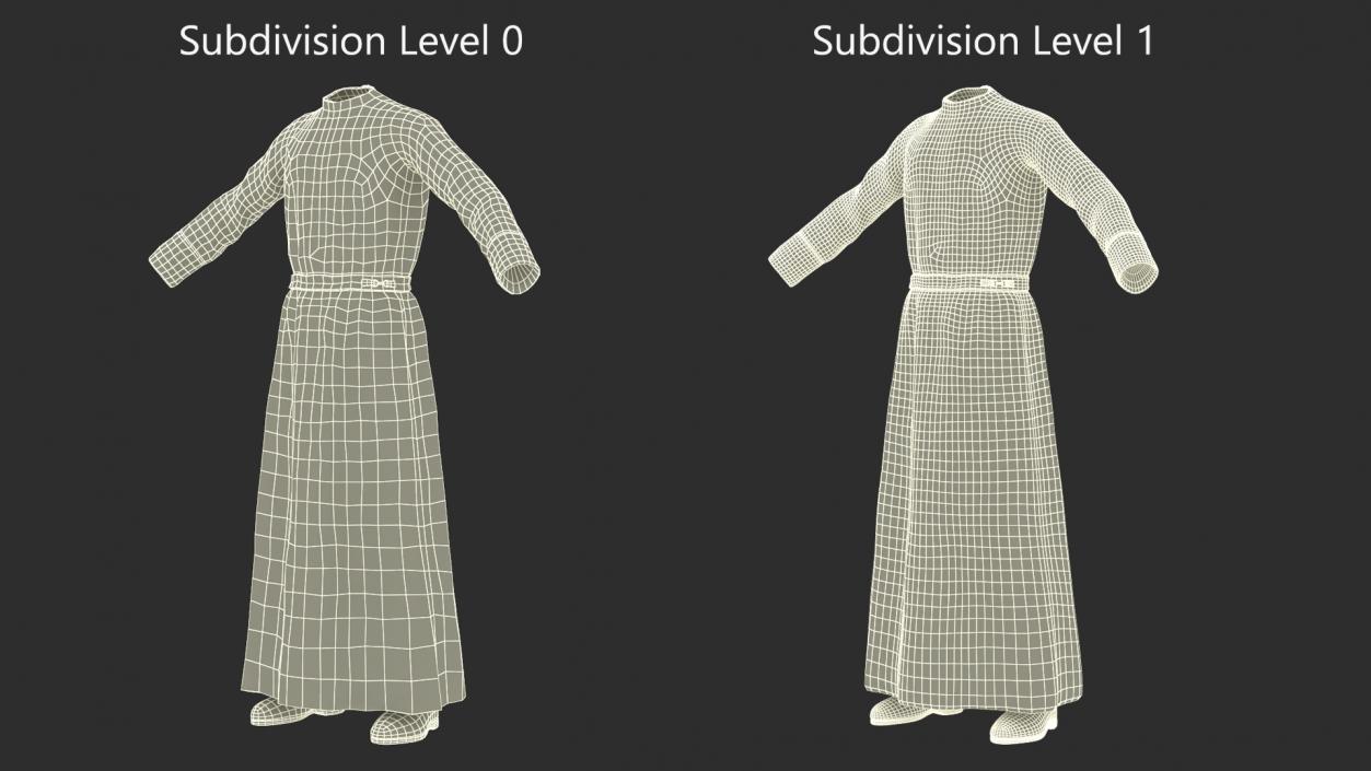 3D Orthodox Church Robes