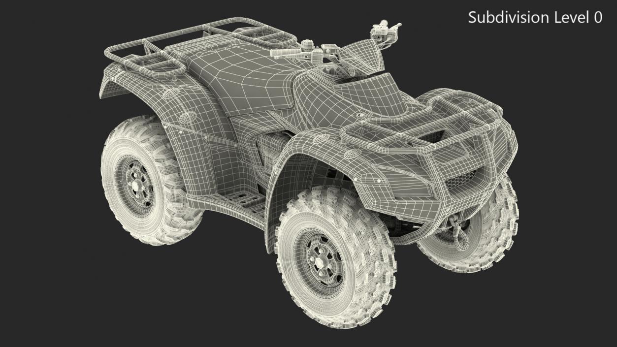 3D model ATV Bike