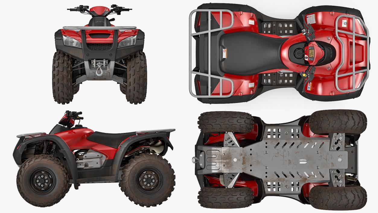 3D model ATV Bike