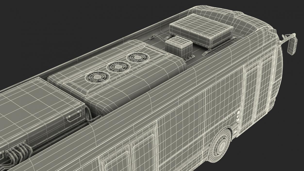 Iveco Crealis IMC Electric Trolleybus 3D