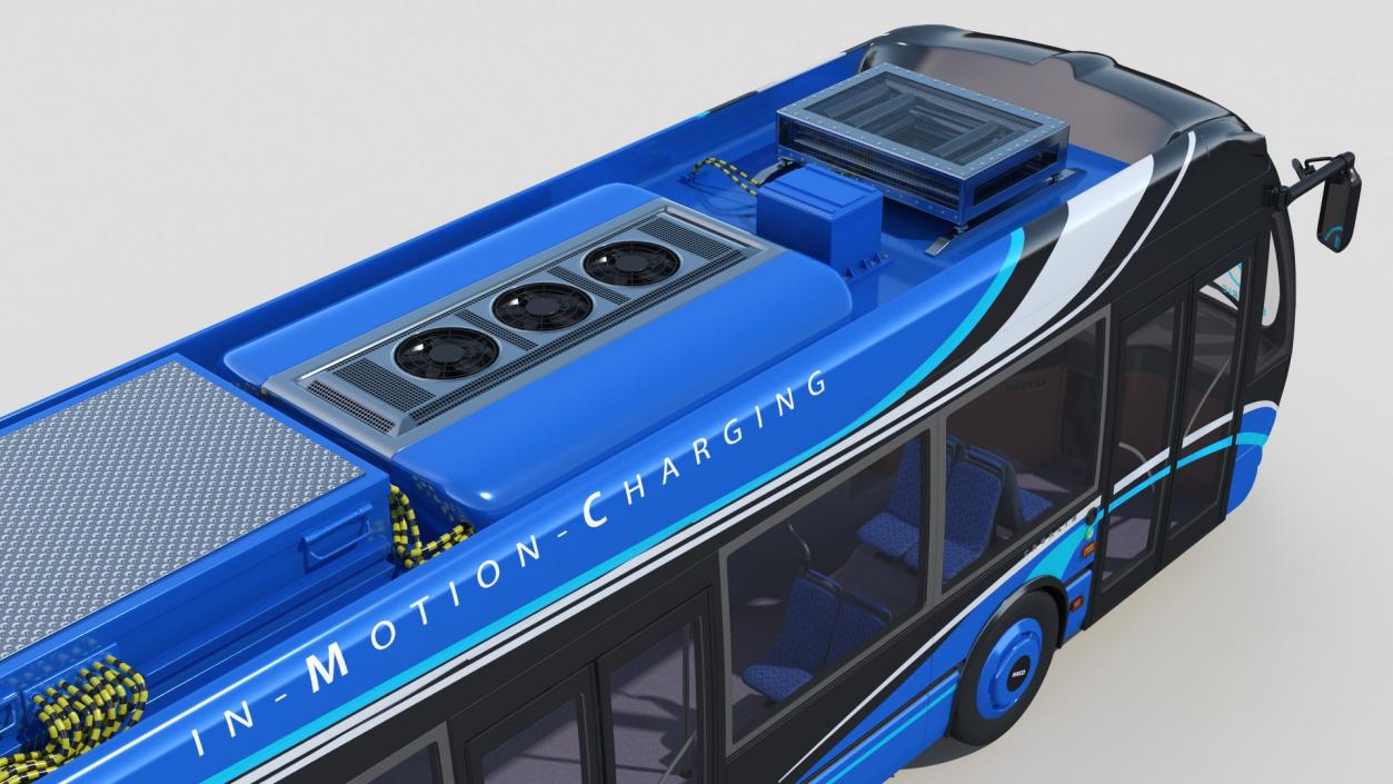 Iveco Crealis IMC Electric Trolleybus 3D