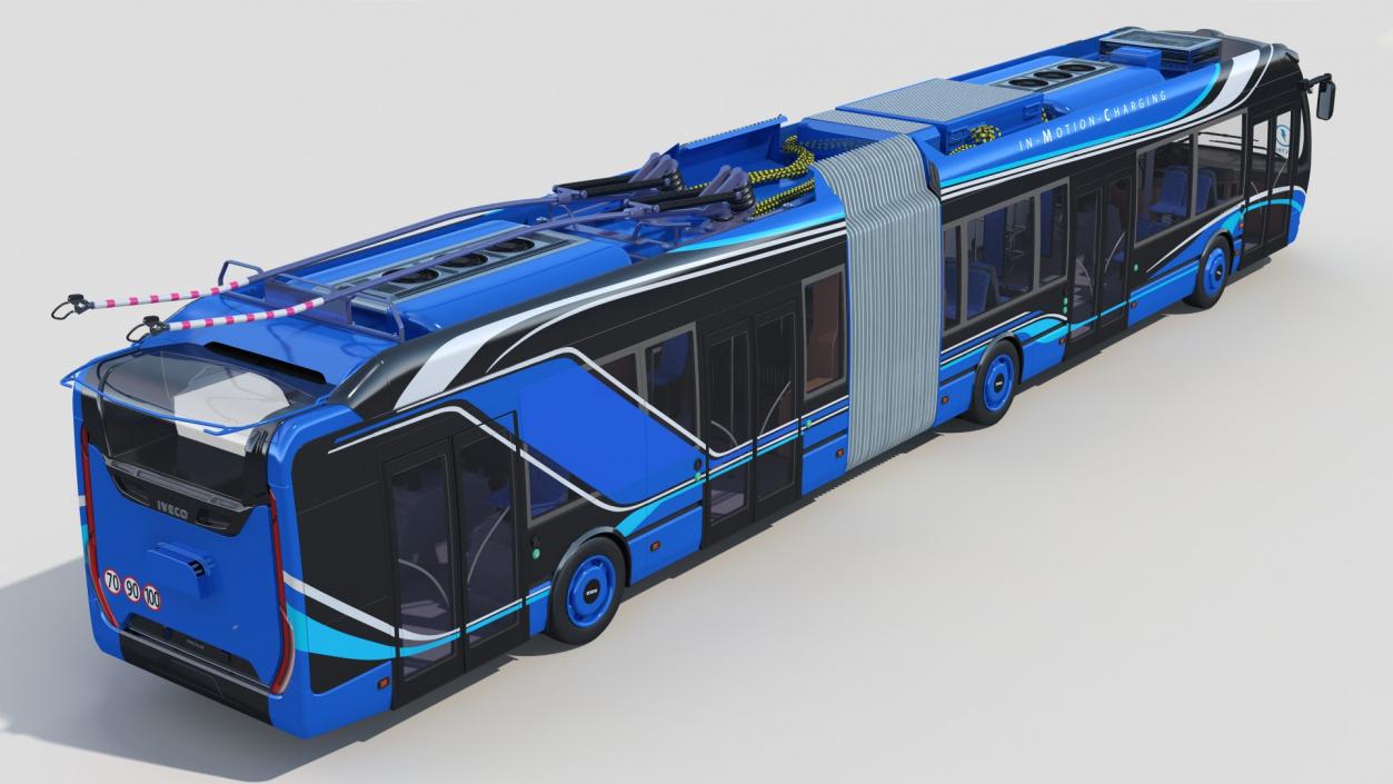 Iveco Crealis IMC Electric Trolleybus 3D