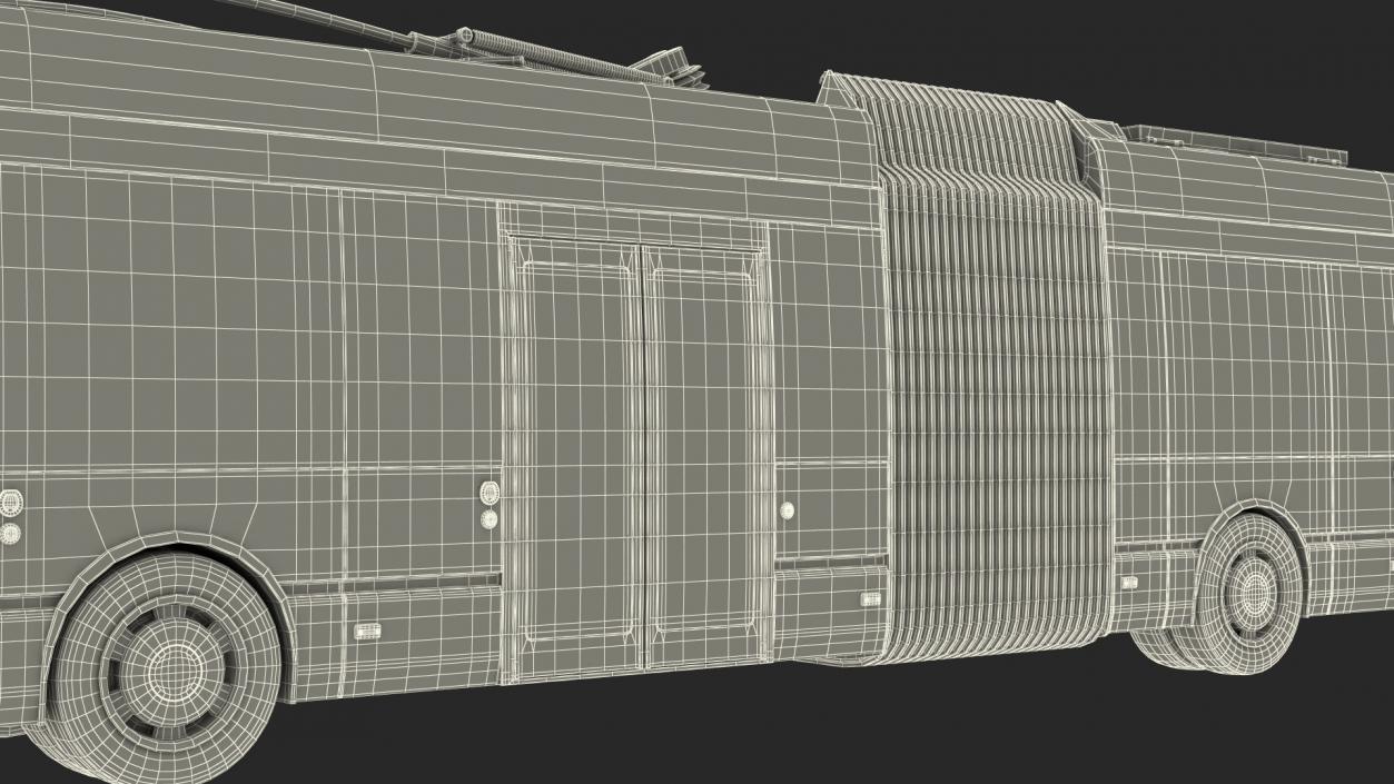 Iveco Crealis IMC Electric Trolleybus 3D