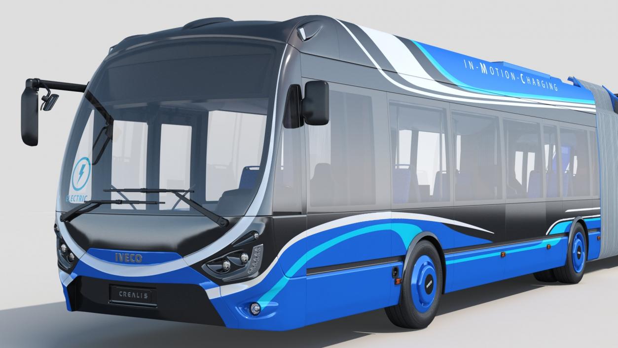 Iveco Crealis IMC Electric Trolleybus 3D