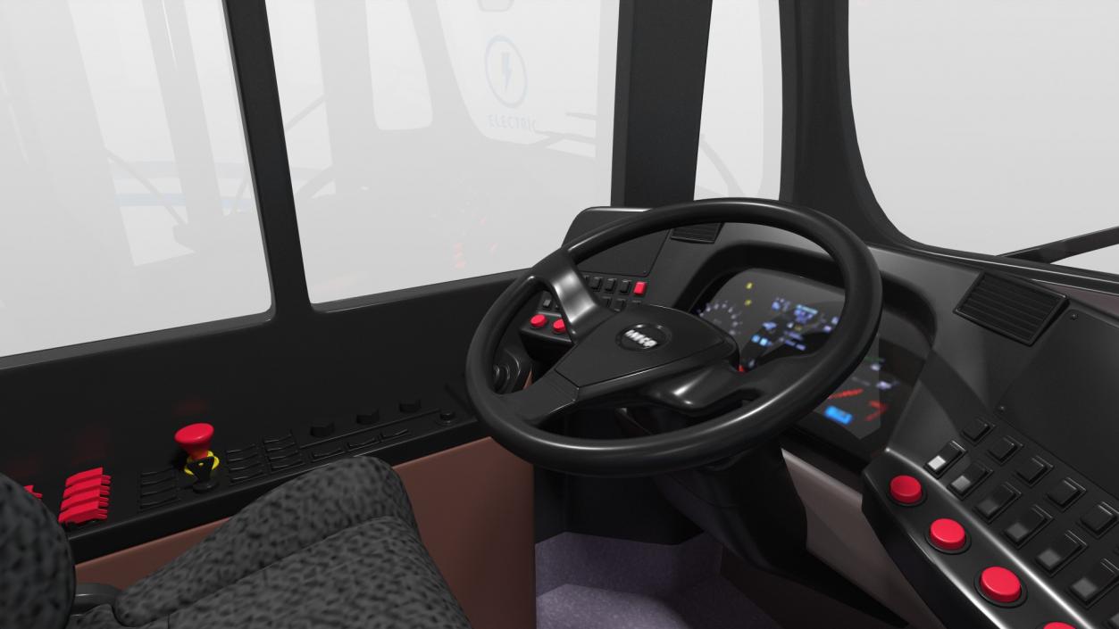 Iveco Crealis IMC Electric Trolleybus 3D