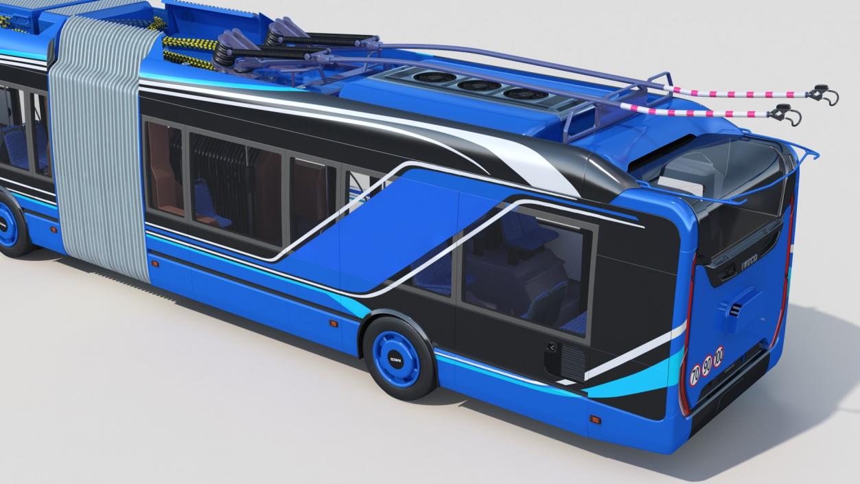 Iveco Crealis IMC Electric Trolleybus 3D