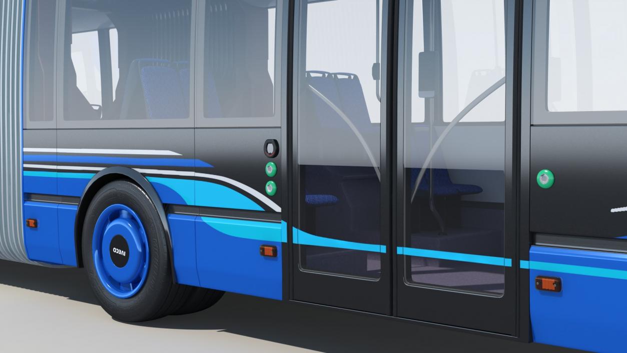 Iveco Crealis IMC Electric Trolleybus 3D