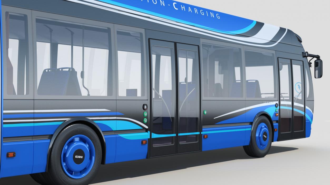 Iveco Crealis IMC Electric Trolleybus 3D