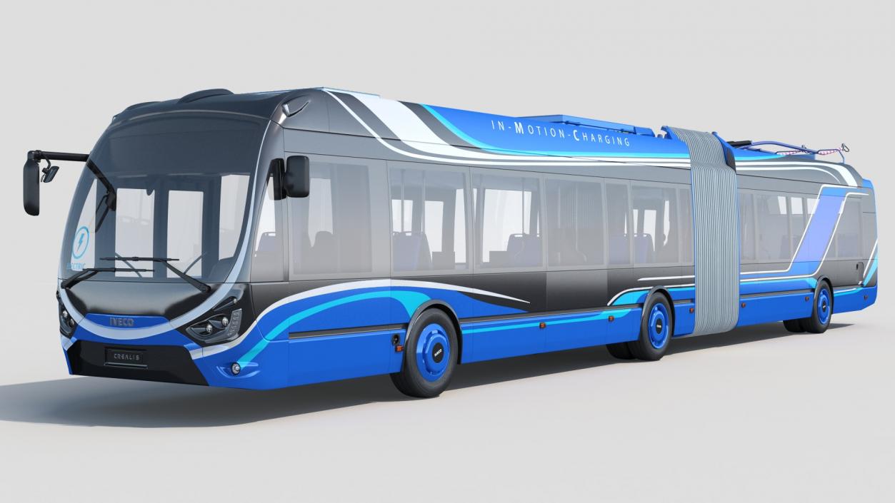 Iveco Crealis IMC Electric Trolleybus 3D