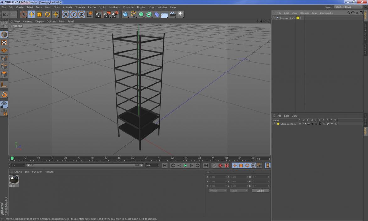 Storage Rack 3D