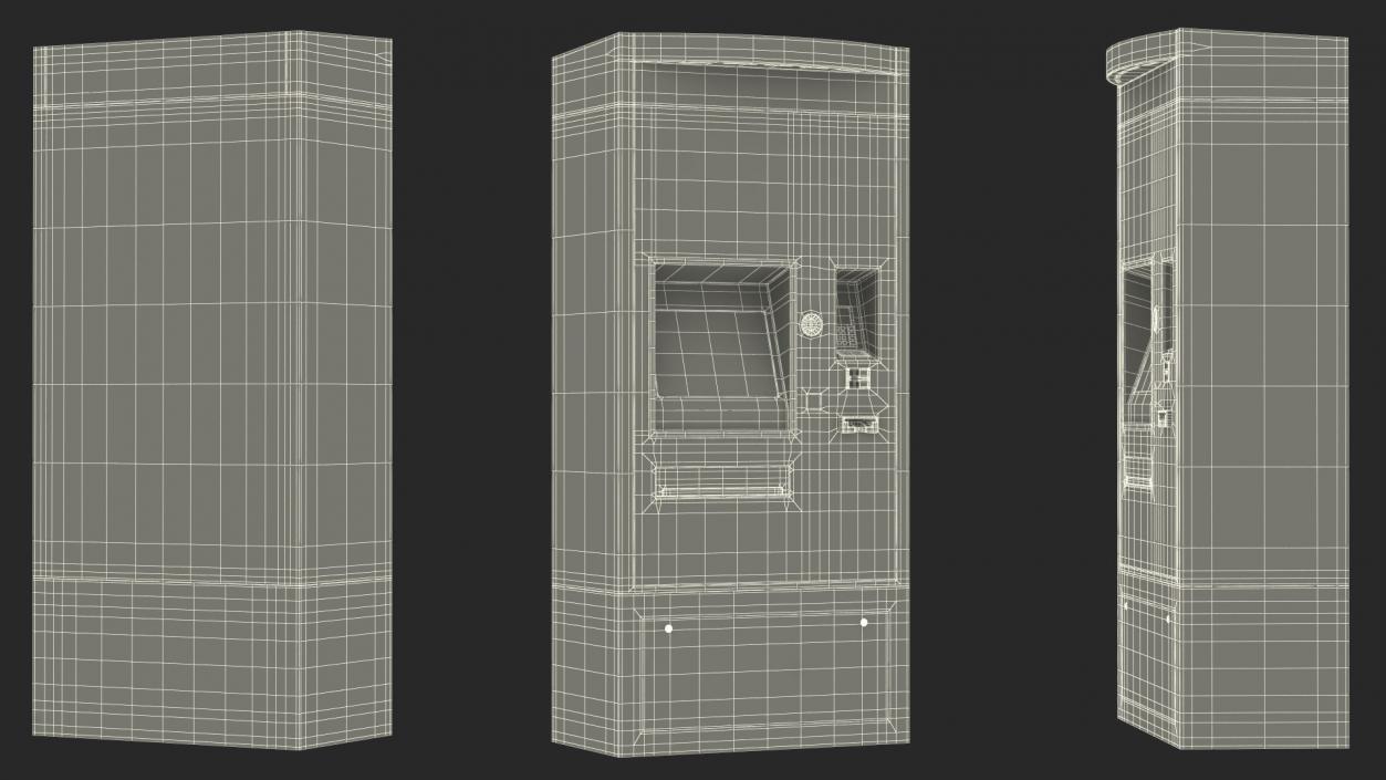 Self Service Ticket Machine 2 3D model