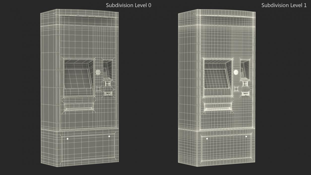 Self Service Ticket Machine 2 3D model