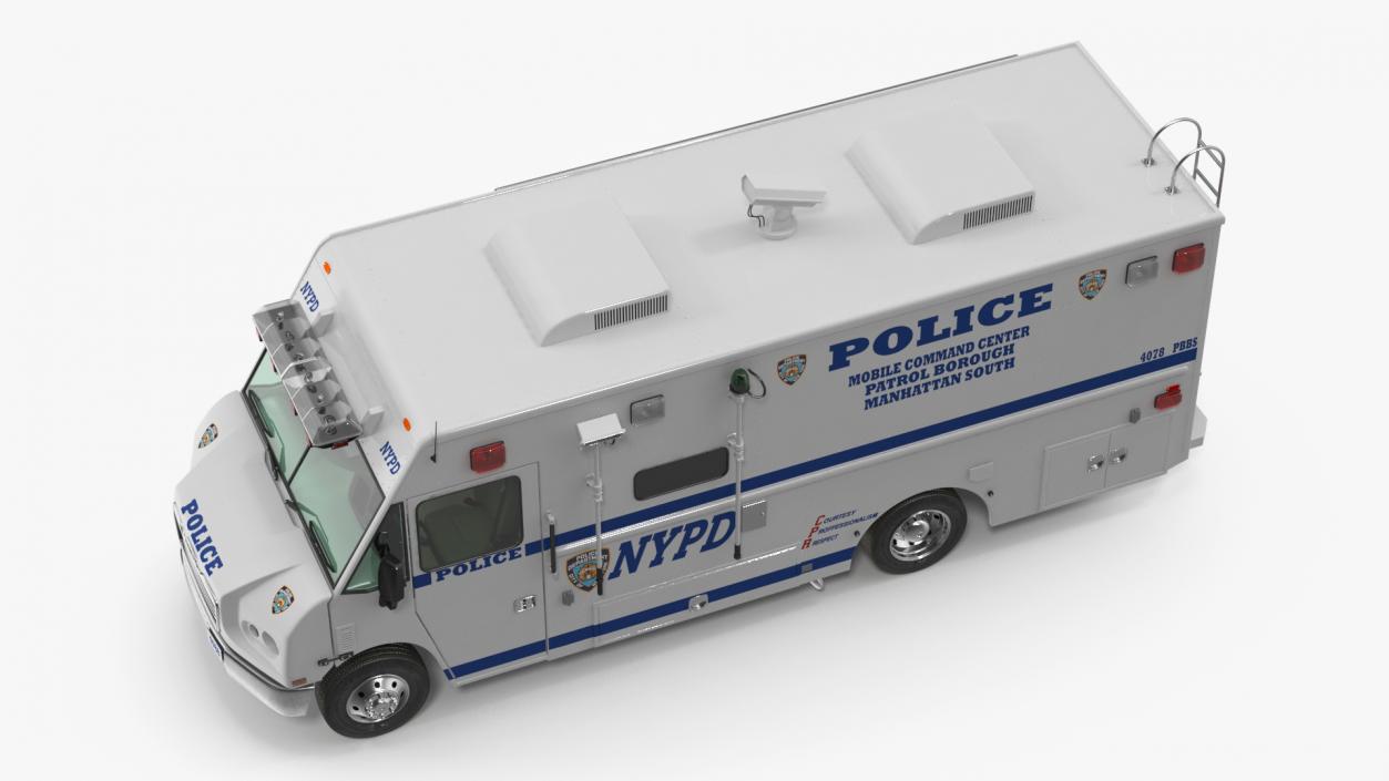 3D NYPD Mobile Command Center