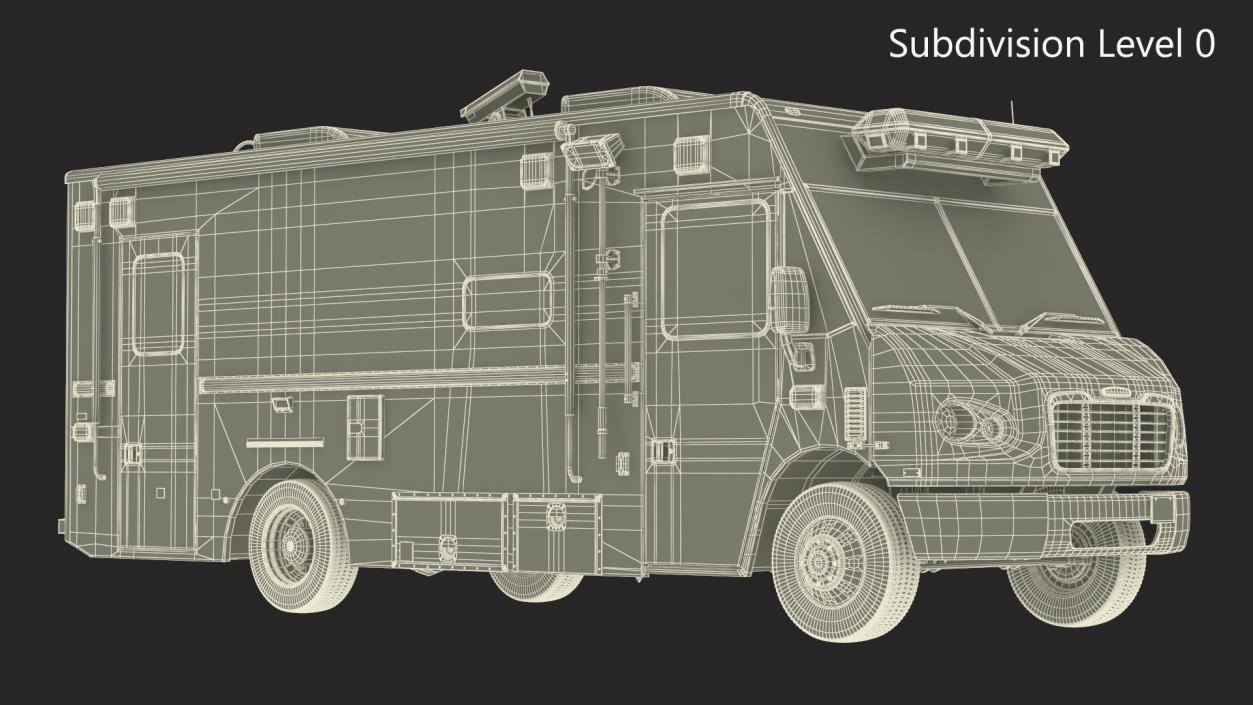 3D NYPD Mobile Command Center