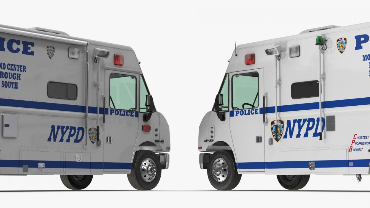 3D NYPD Mobile Command Center