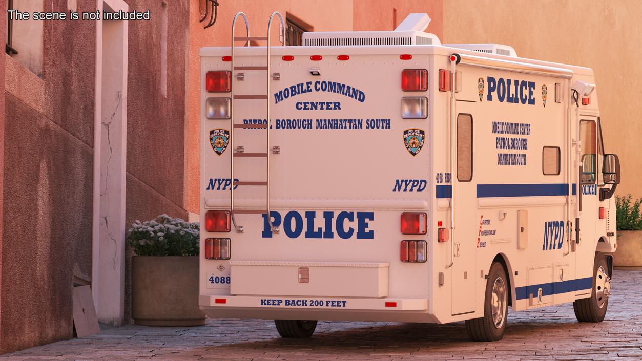 3D NYPD Mobile Command Center