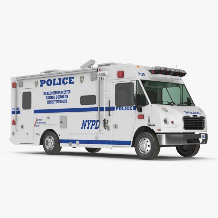 3D NYPD Mobile Command Center