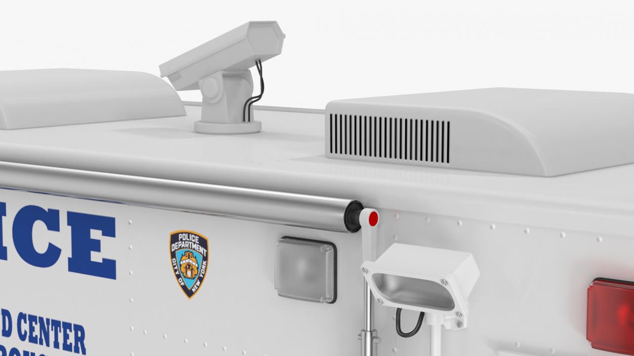 3D NYPD Mobile Command Center