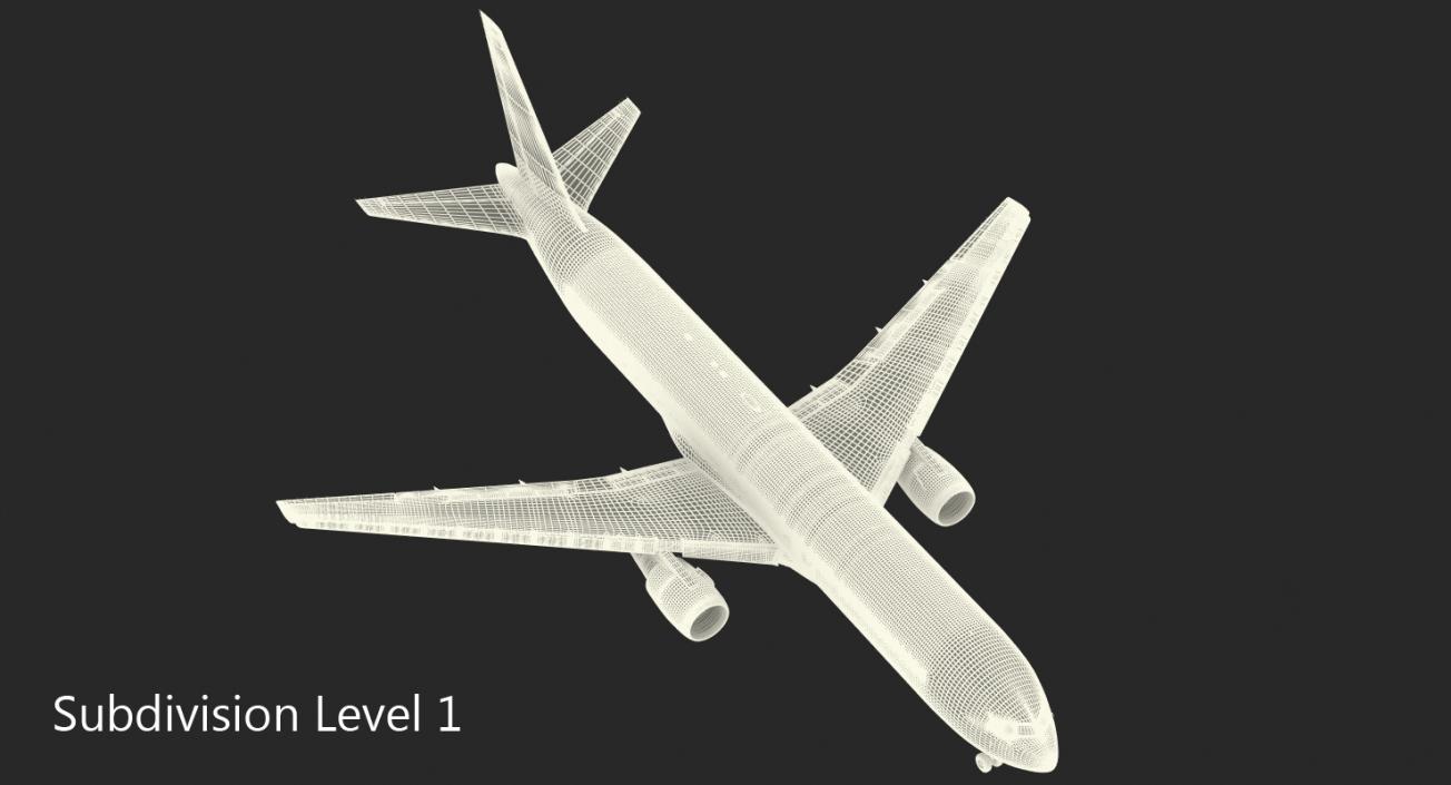 Boeing 767-300 Generic 3D