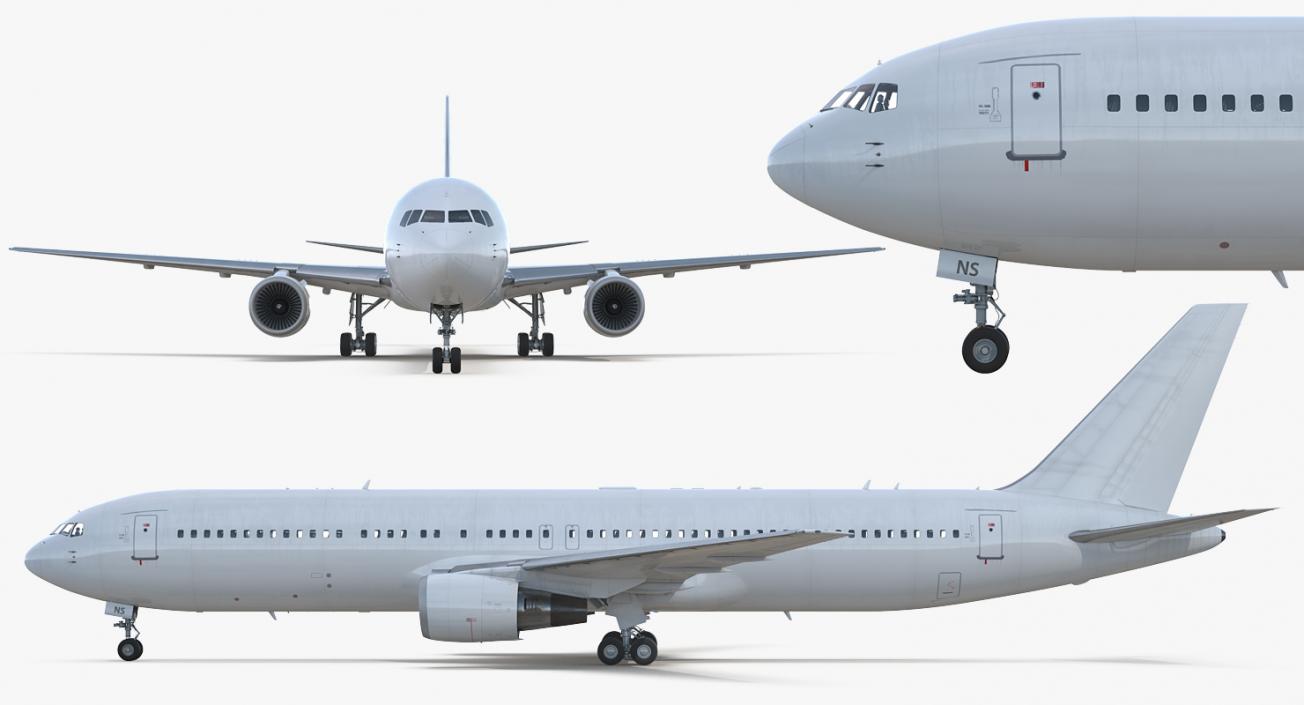 Boeing 767-300 Generic 3D