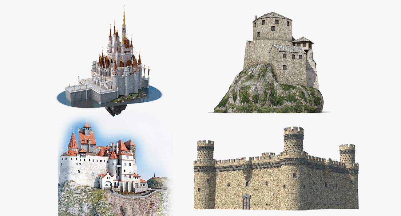 3D model Castles Collection 2