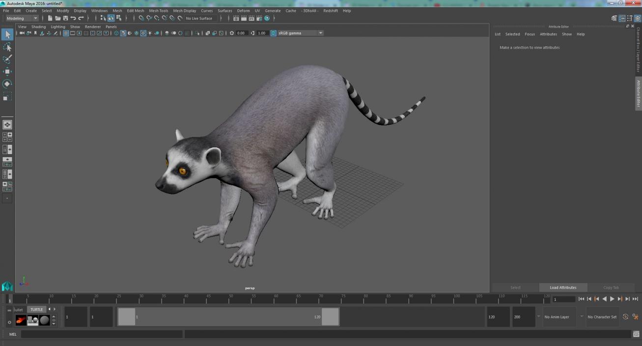 Lemur 3D model